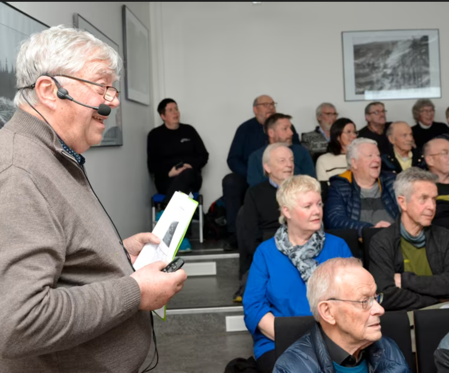Artikkelbilde til artikkelen Høstsesongens første billedkveld!